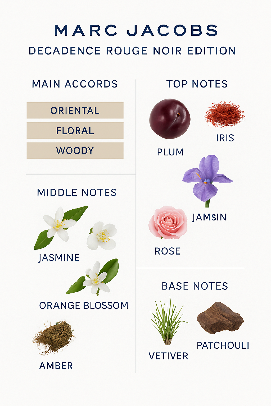 Marc Jacobs Decadence Rouge Noir Edition Eau de Parfum for Women 100ml