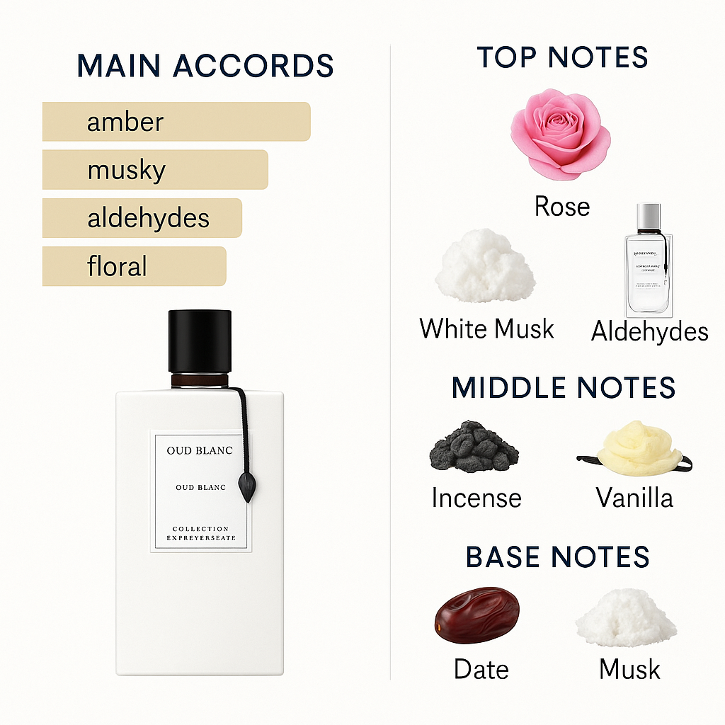 Van Cleef & Arpels Oud Blanc Eau de Parfum 75ml