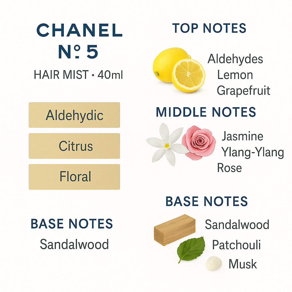 Chanel No. 5 Hair Mist 40ml