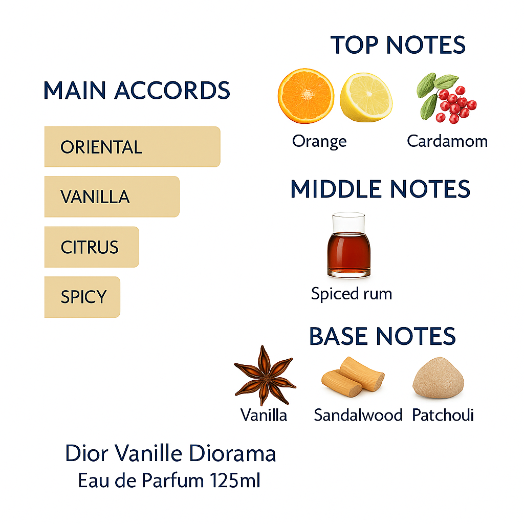 Dior Vanilla Diorama Eau de Parfum 125ml