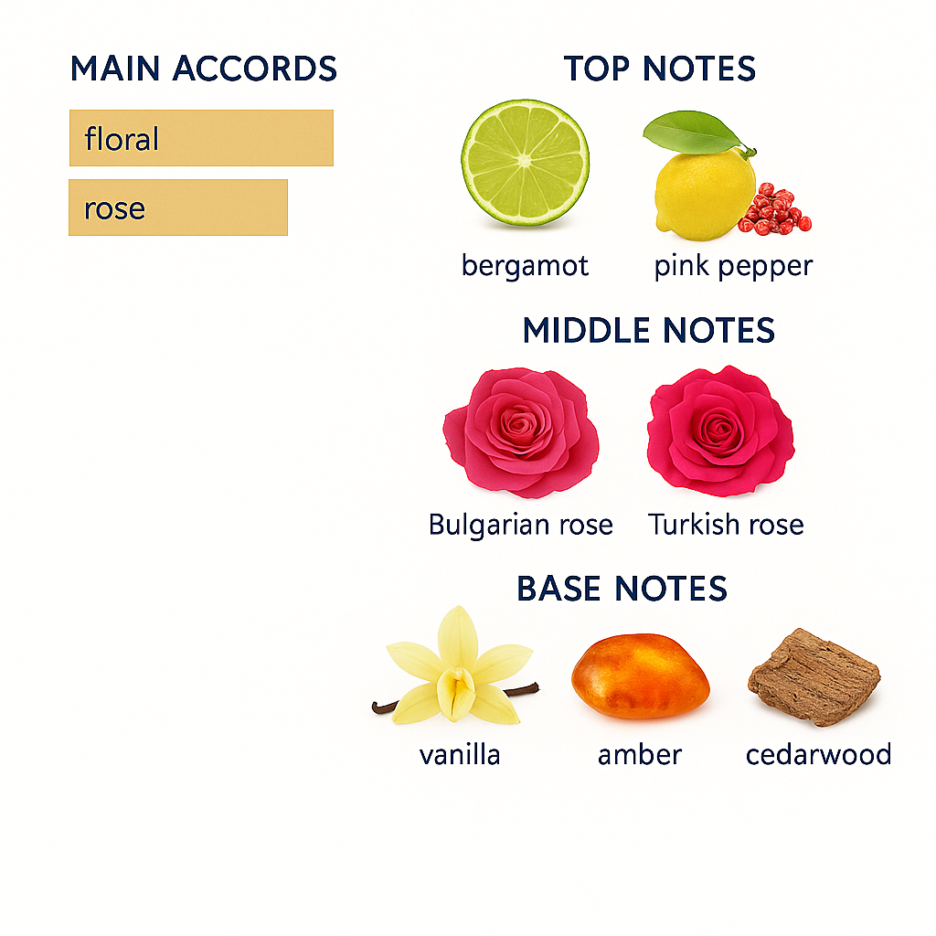 Incio Atomic Rose perfume 90ml