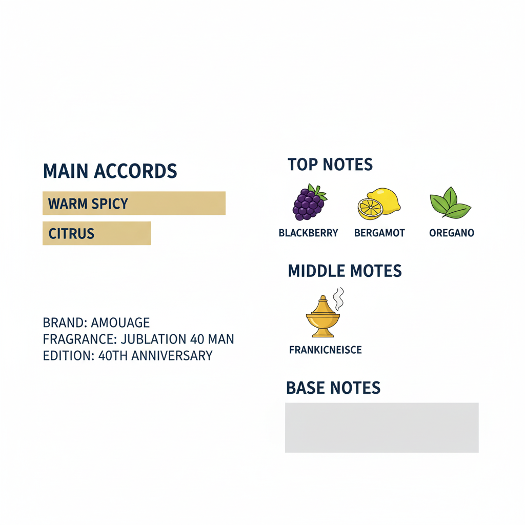 Amouage Jubilation 40 Man