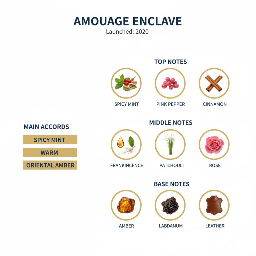 Amouage Enclave Unisex Eau de Parfum: