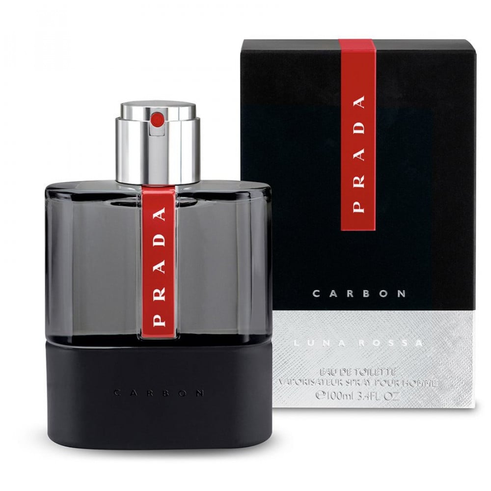 Prada Luna Rossa Carbon Eau de Toilette for men 100ml