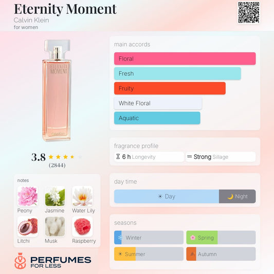 Eternity Moment by Calvin Klein For women