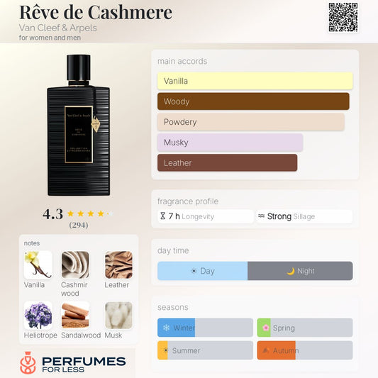 Rêve de Cashmere Van Cleef & Arpels for women and men