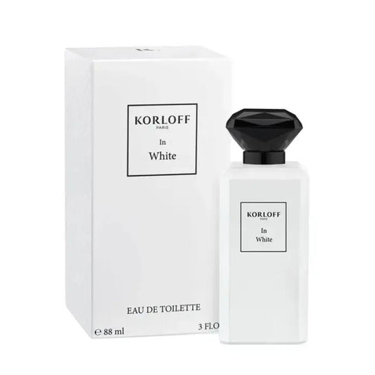 In White Korloff by Korloff Eau de Toilette for Men 88ml (Tester)
