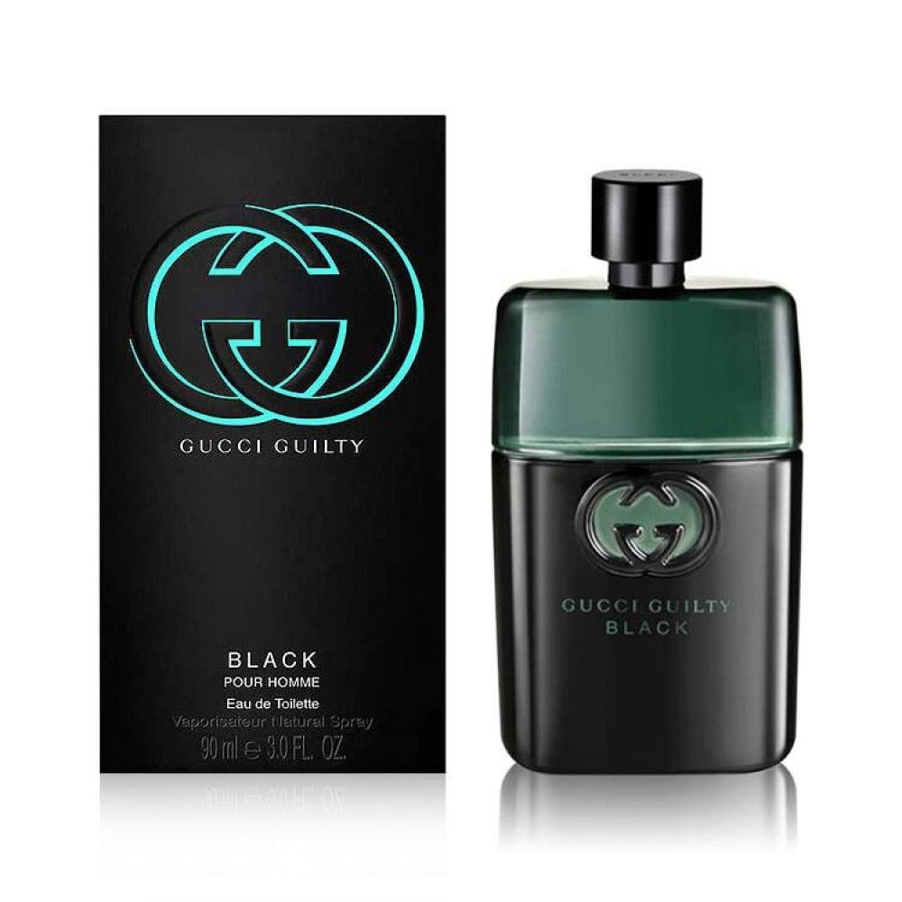 Gucci Gaulty Black Pourhomme Eau de Toilette for men 90ml
