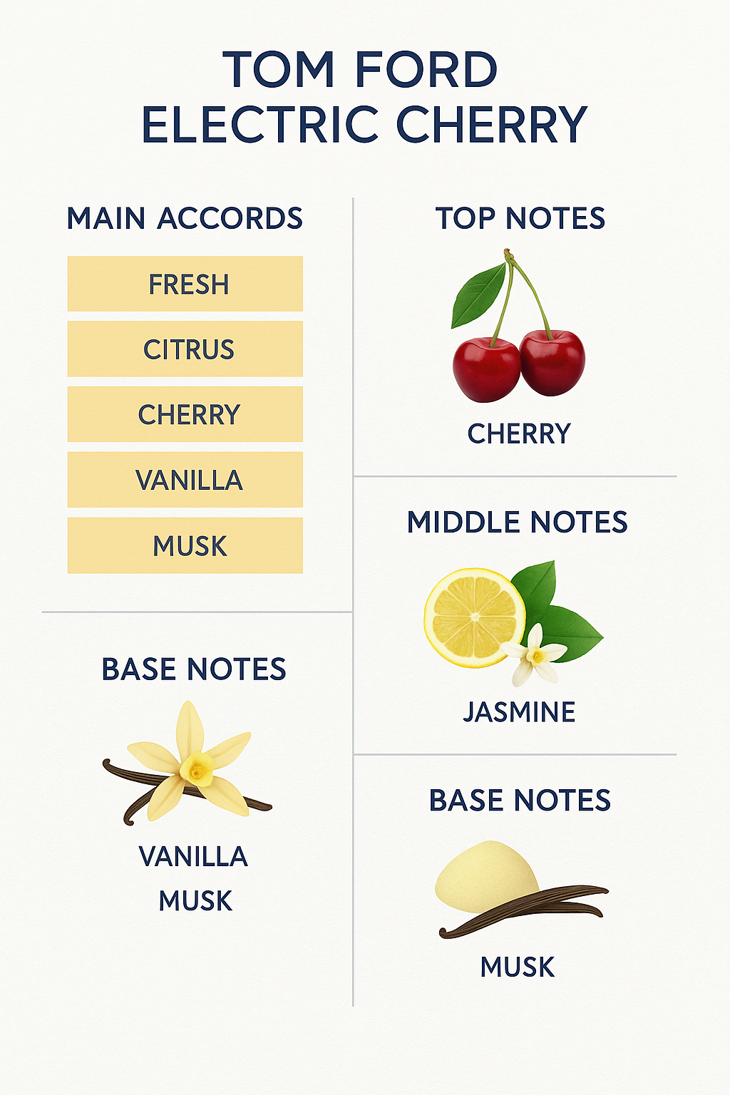 Tom Ford Electric Cherry Eau de Parfum 100ml.