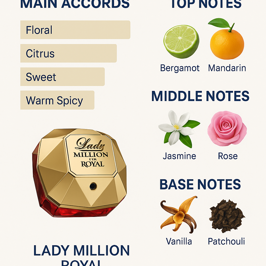 Paco Rabanne Lady Million Royal Eau de Parfum 80ml (Tester)