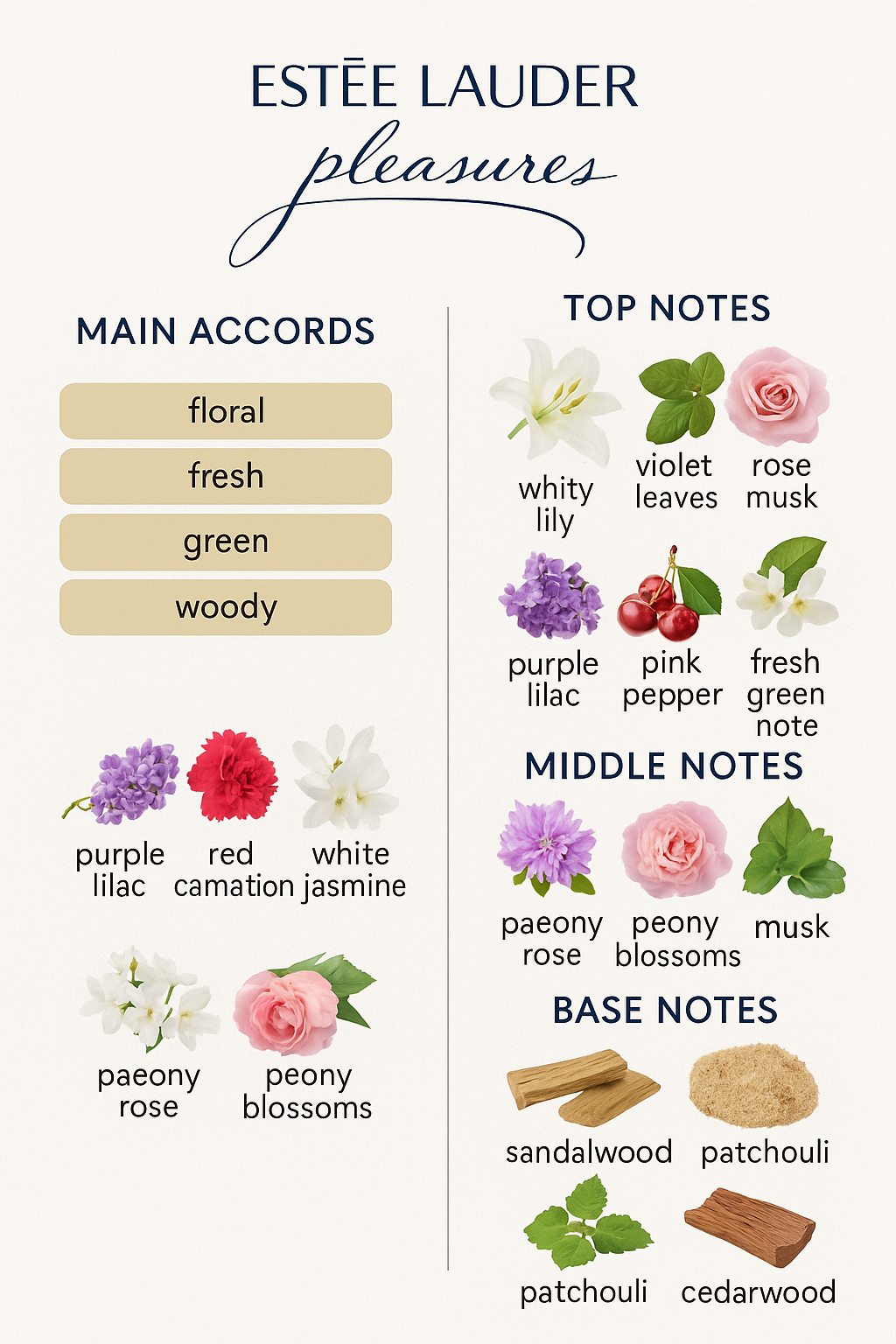 Estée Lauder Pleasures Eau de Parfum – 100ml.