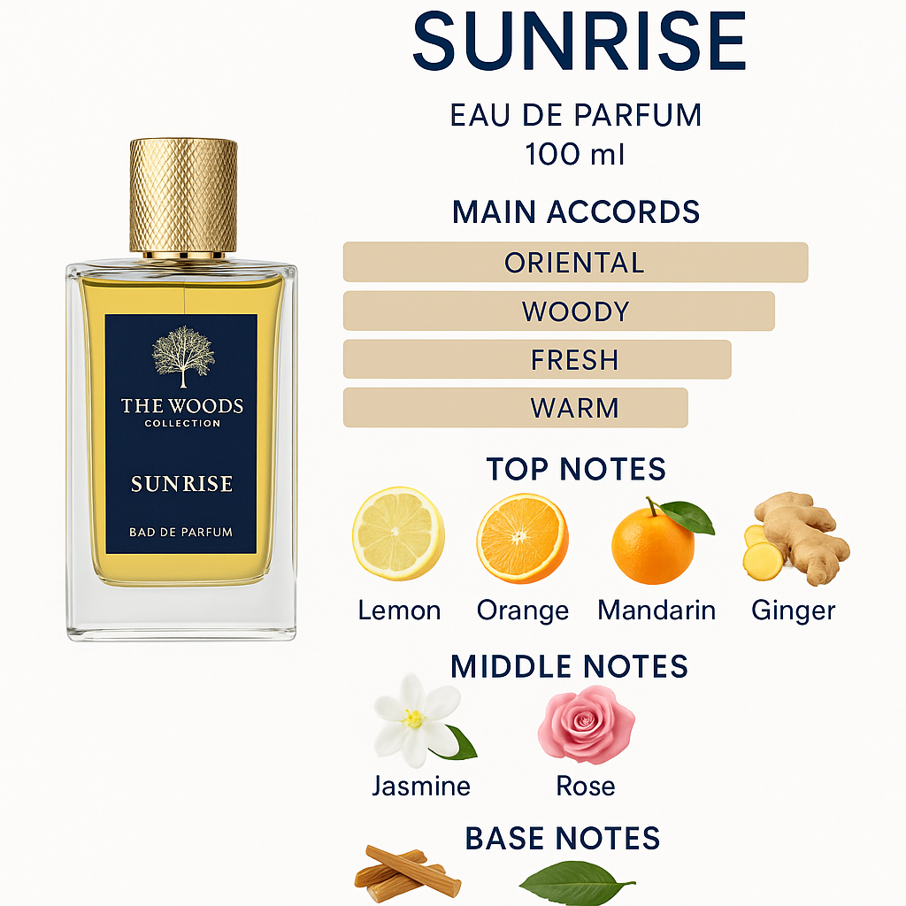 The Woods Collection Sunrise Eau de Parfum 100ml