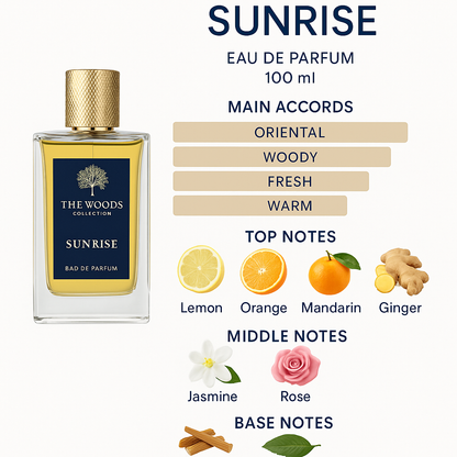 The Woods Collection Sunrise Eau de Parfum 100ml