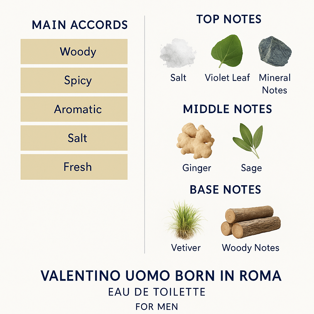 Valentino Uomo Born in Roma men's perfume 100ml