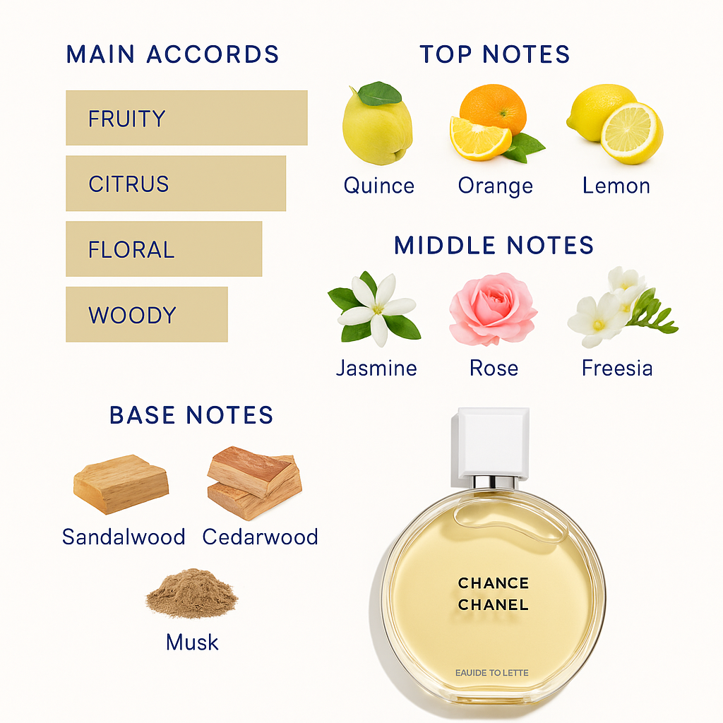 Chanel Chance Eau de Toilette for women 100ml