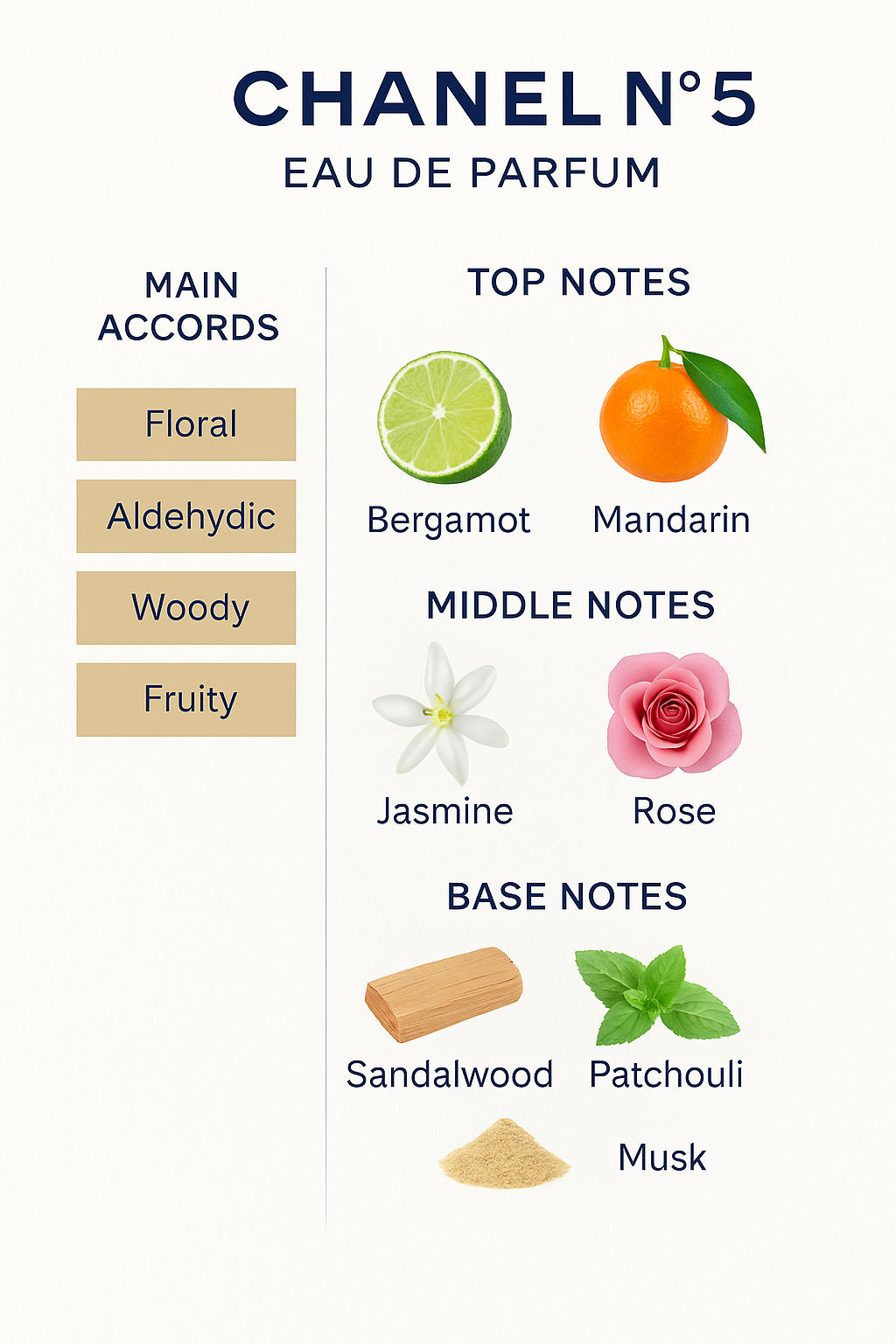 Chanel No. 5 Eau de Parfum for Women 100ml