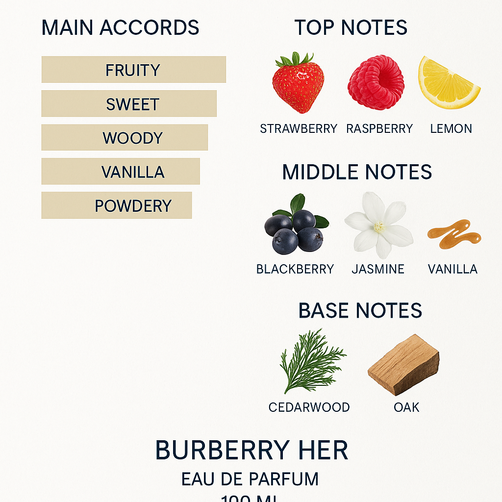 Burberry Her Eau de Parfum for Women 100ml