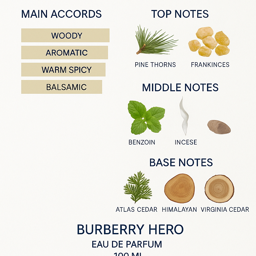 Burberry Hero Eau de Parfum for Men 100ml