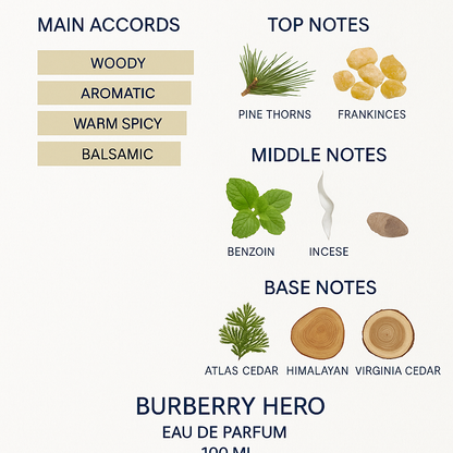 Burberry Hero Eau de Parfum for Men 100ml