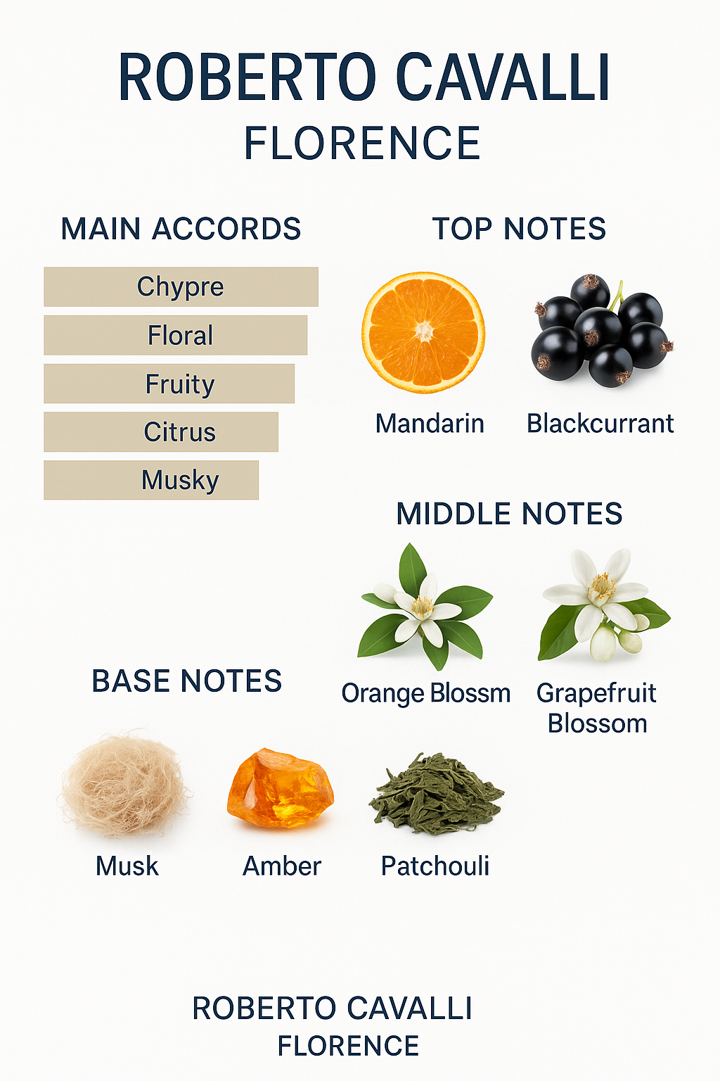 Roberto Cavalli Florence Eau de Parfum 75ml