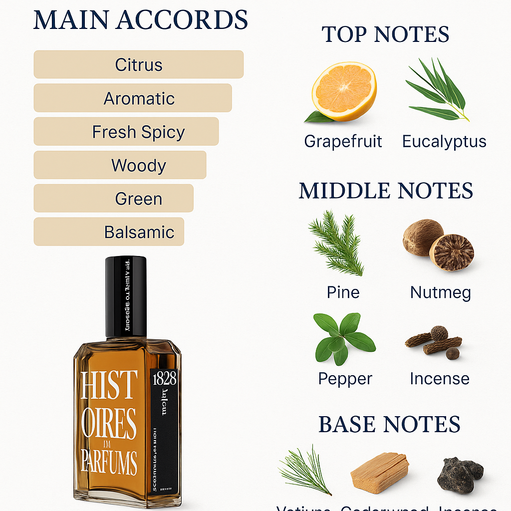 Historis de Parfums 1828 Eau de Parfum - 120ml (Tester)