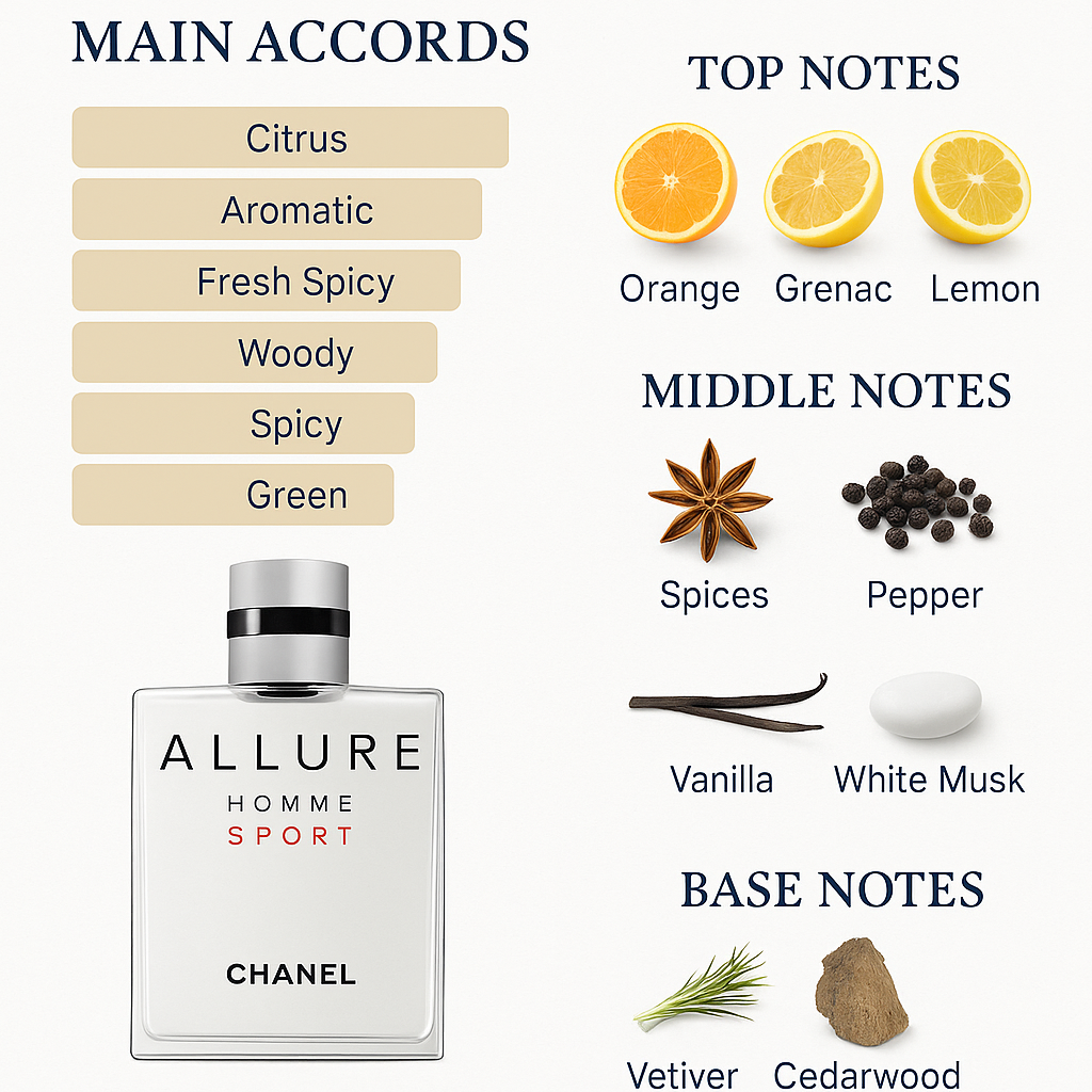 Chanel Allure Homme Sport Collagen Eau de Toilette 100ml