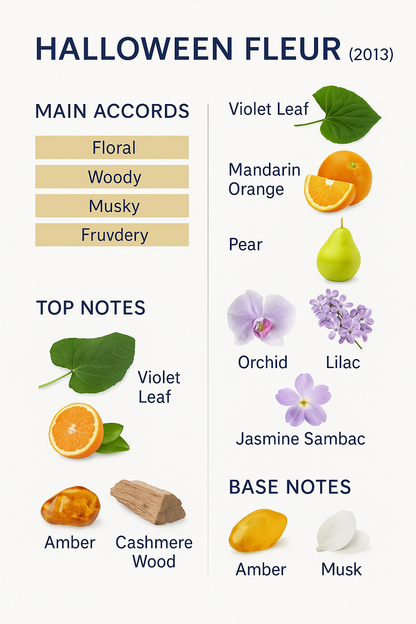 Halloween Fleur Eau de Toilette for Women 100ml