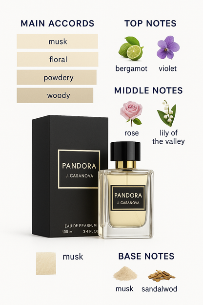 J. Casanova Pandora Eau de Parfum for women