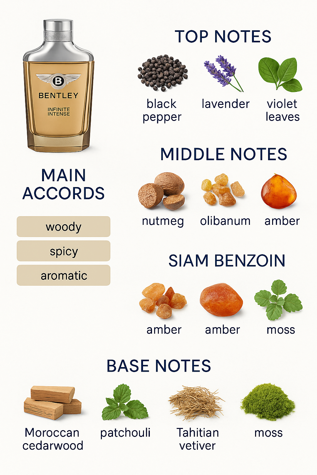 Bentley Infinite Intense Eau de Parfum for Men 100ml