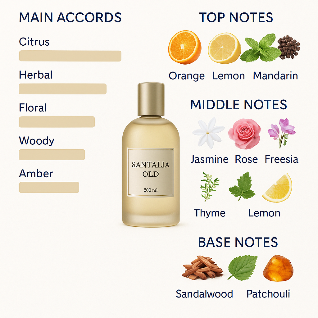 Old Santalia Perfume 200ml