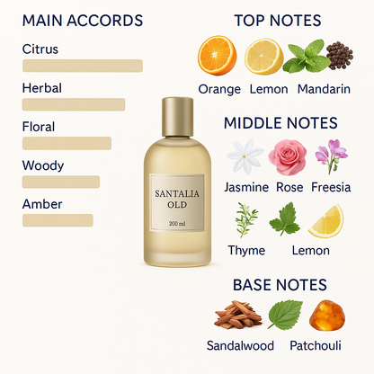 Old Santalia Perfume 200ml