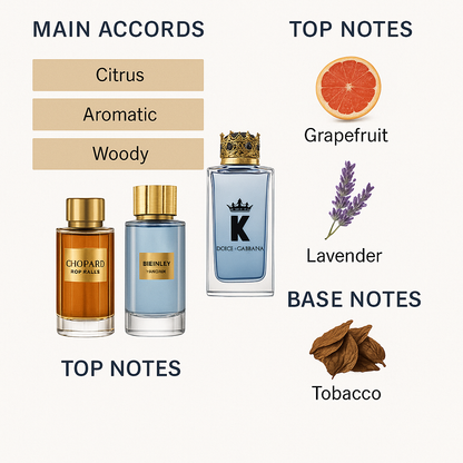 Rawae Al Muluk Perfume Set for Men - 3 Pieces