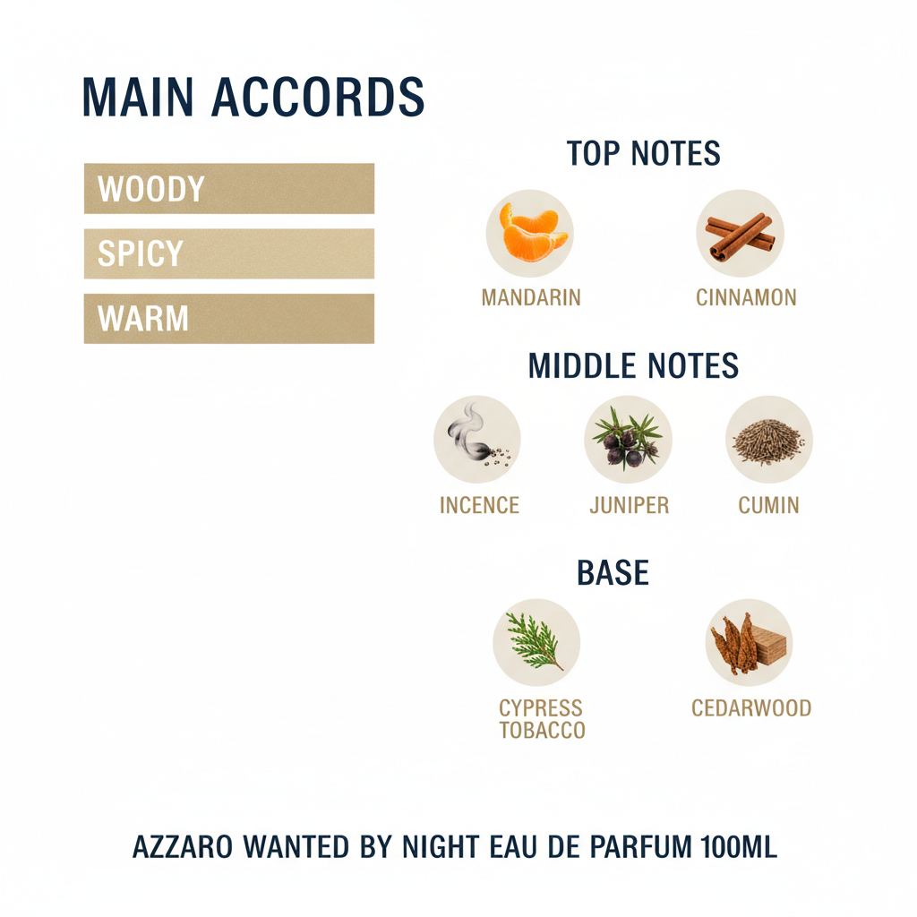 Azzaro Wanted by Night Eau de Parfum 100 ml.