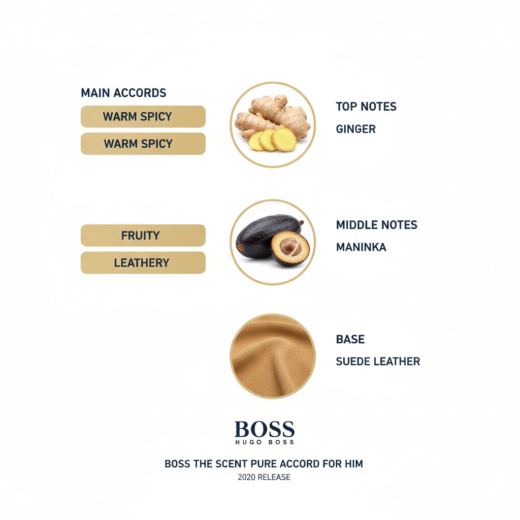 Boss The Scent Pure Accord Eau de Toilette for Men 100ml.