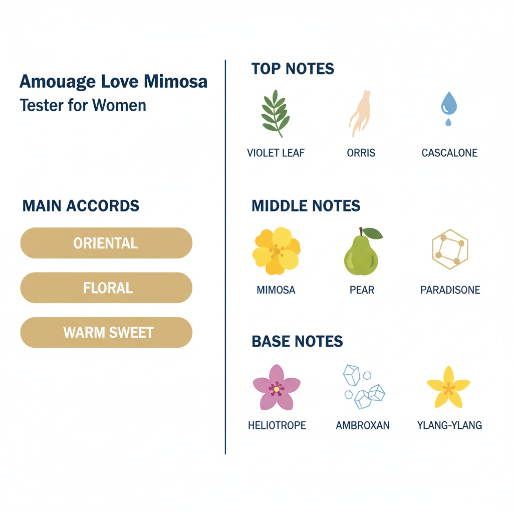 Amouage Love Mimosa Tester for Women
