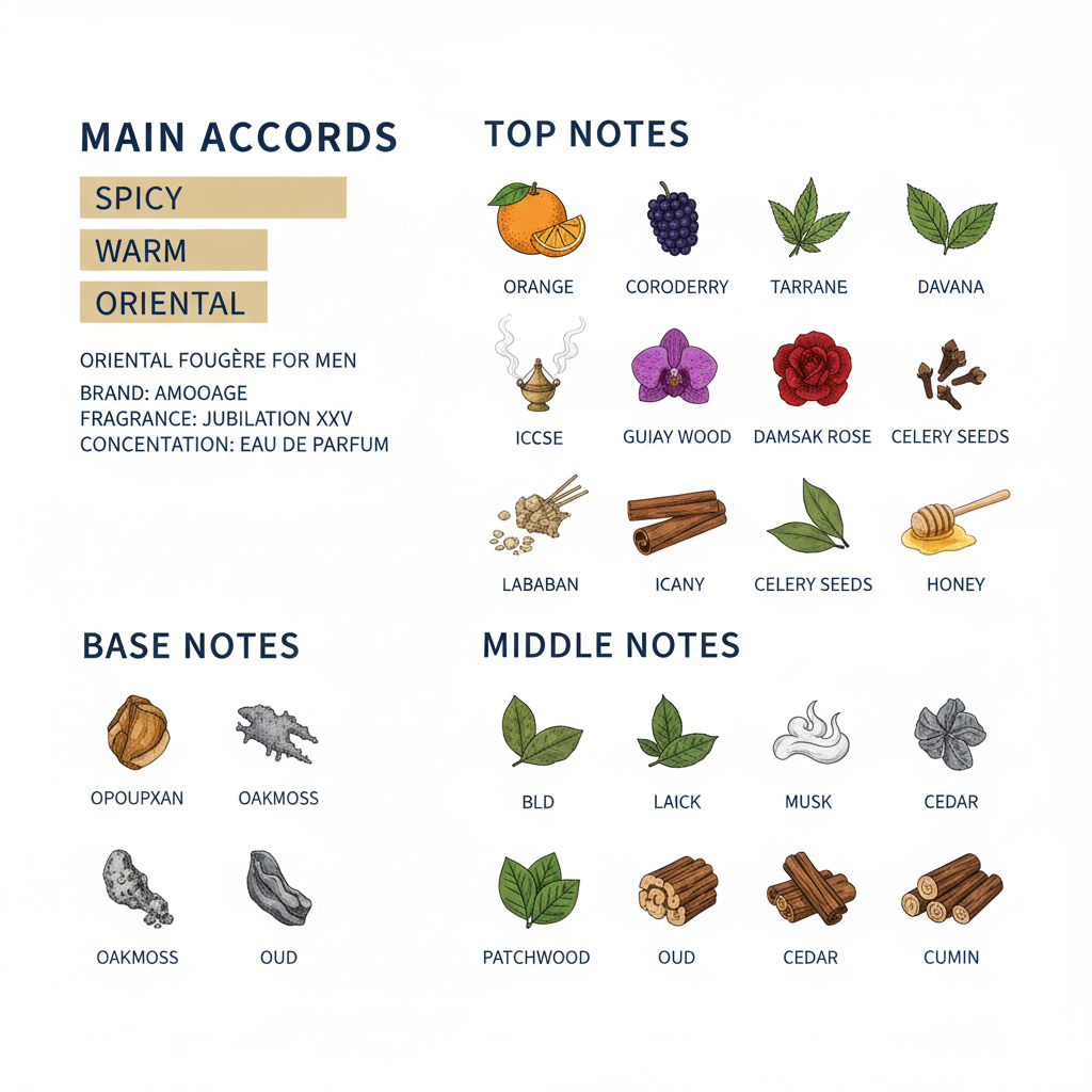Amouage Jubilation XXV for Men