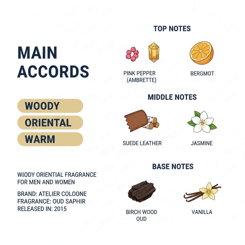 Oud Saphir Cologne Absolue by Atelier Cologne – 200ml