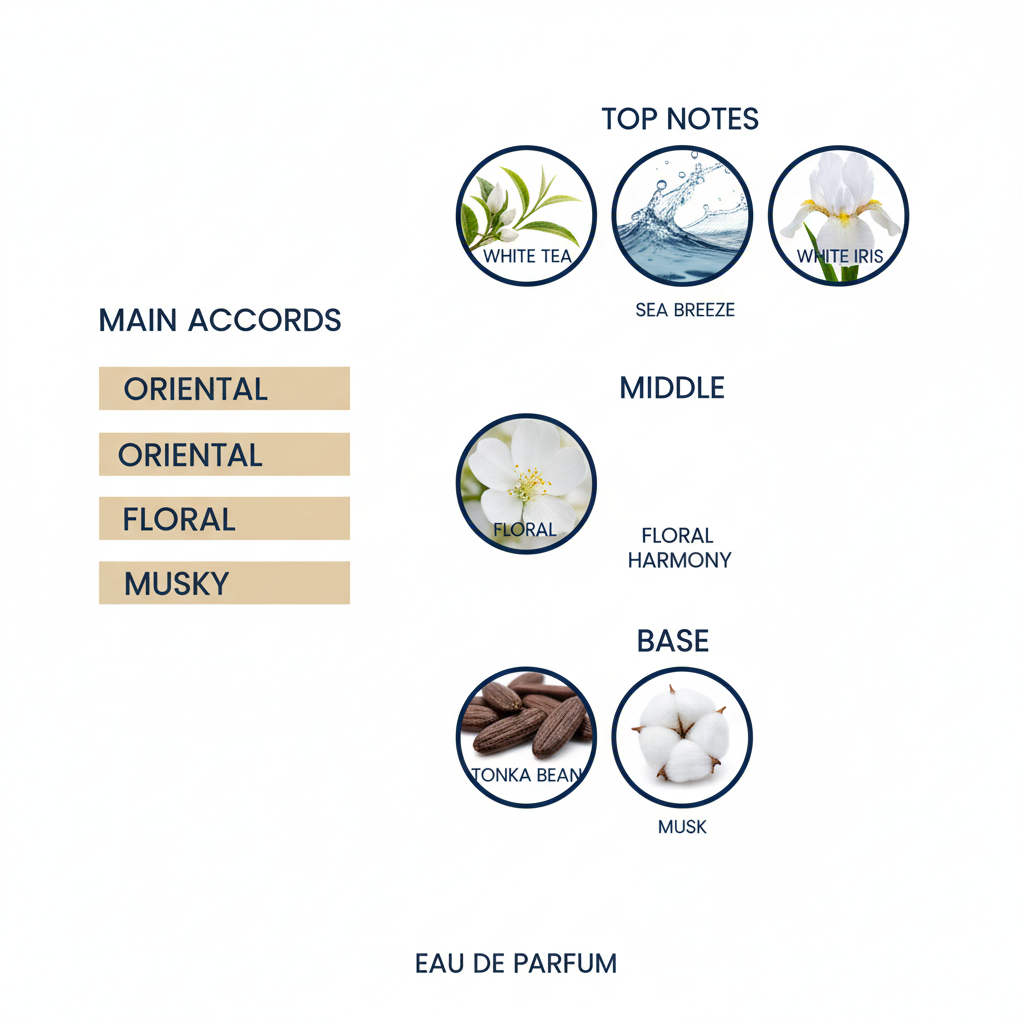 White Tea Eau de Toilette for Women 100ml