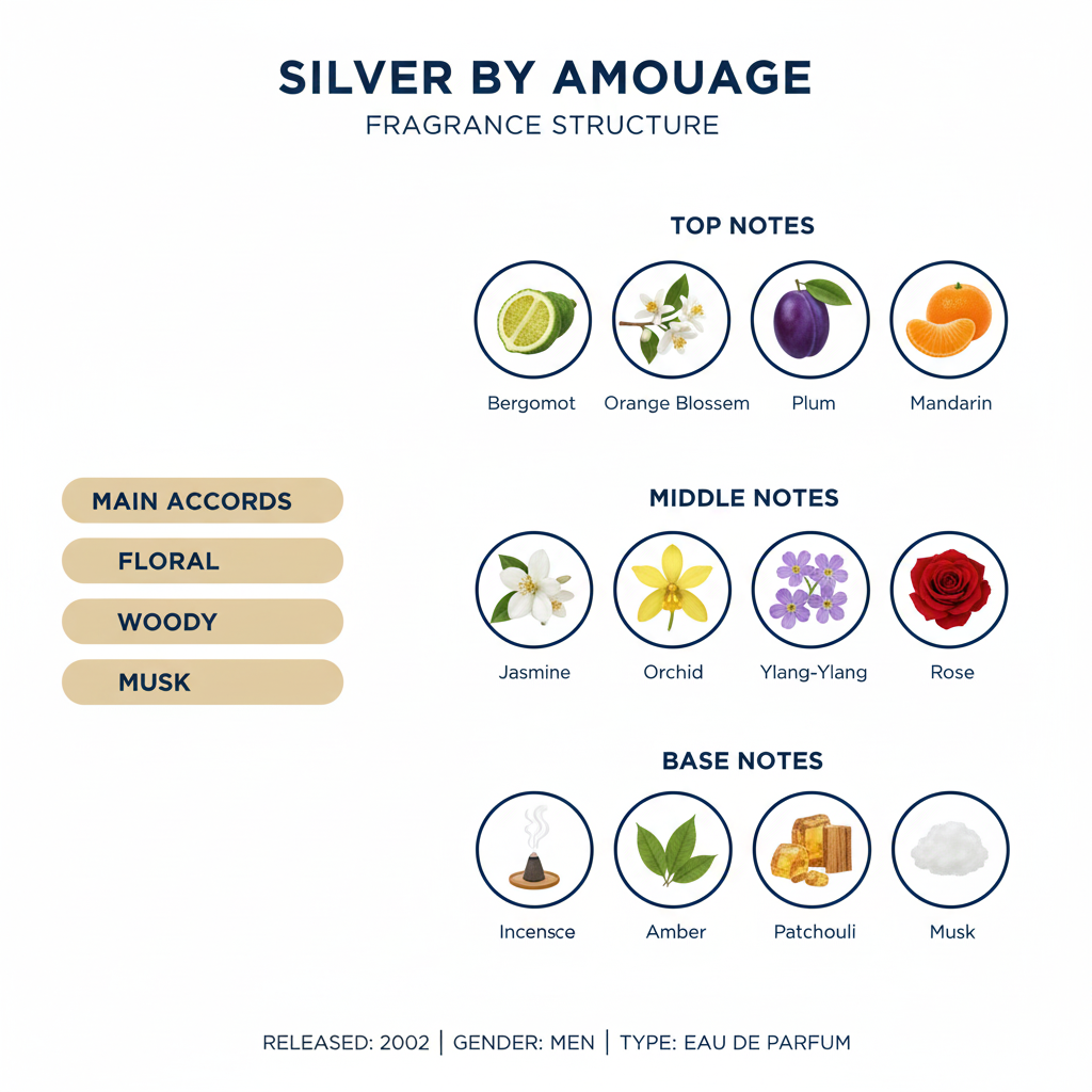 Amouage Silver Man Eau de Parfum