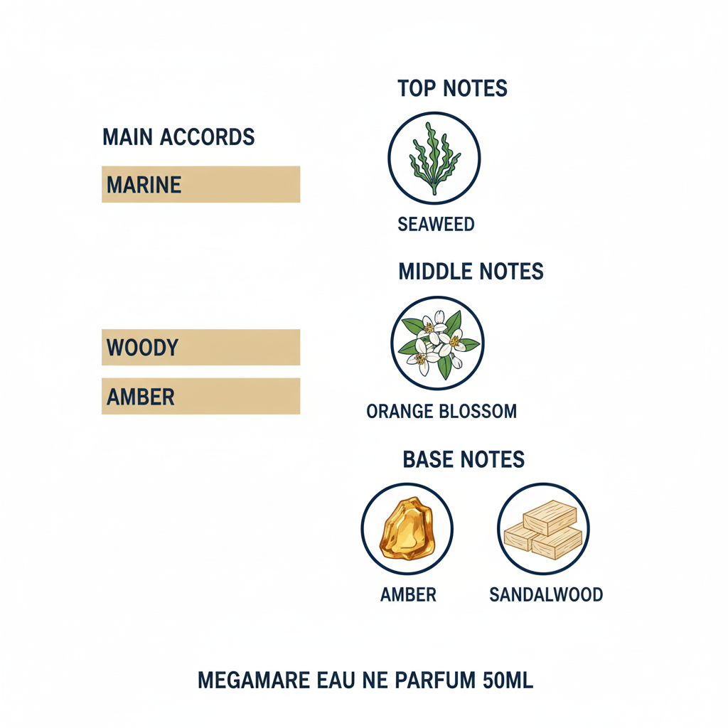 Orto Parisi Megamare Eau de Parfum Tester 50ml