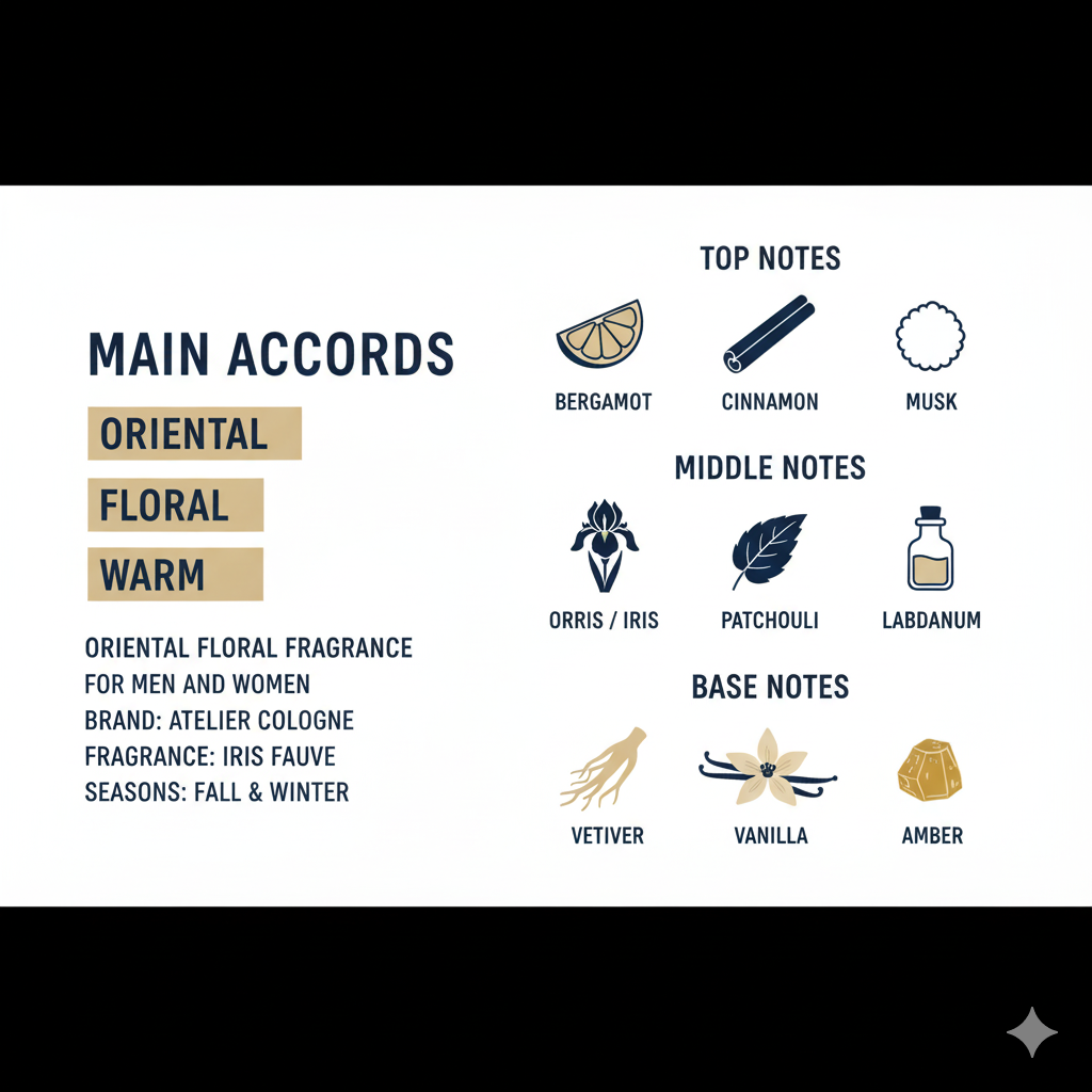 Iris Fauve by Atelier des Ors – Eau de Parfum 100ml