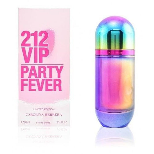 Carolina Herrera 212 Vip Party Fever Limited Edition Eau de Toilette for Women 80ml