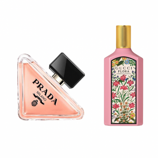 Women's perfume collection