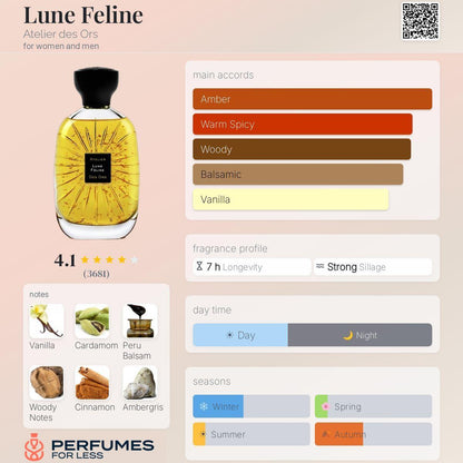 Lune Feline Atelier des Ors for women and men