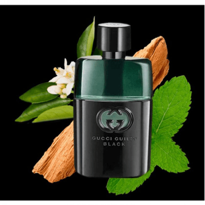 Gucci Gaulty Black Pourhomme Eau de Toilette for men 90ml