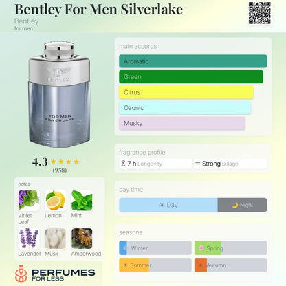 Bentley For Men Silverlake Bentley-Tester