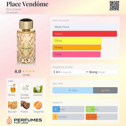 Boucheron Place Vendôme By Boucheron For Women - Tester