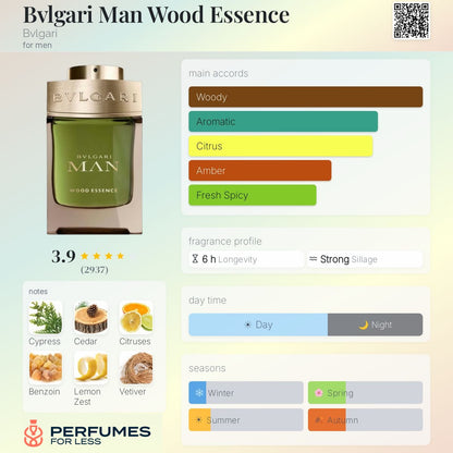 Bvlgari Man Wood Essence EDP Bvlgari for men