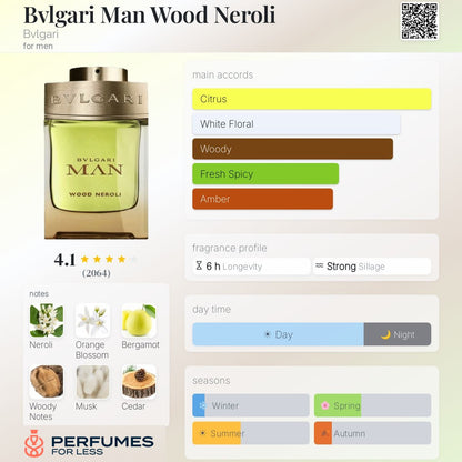 Bvlgari Man Wood Neroli Bvlgari-Tester