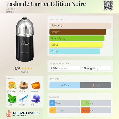 Pasha de Cartier Edition Noire Cartier for men